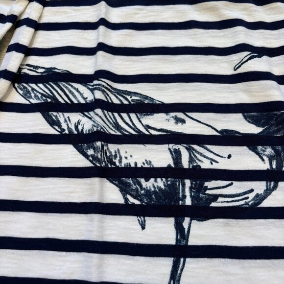 J. Crew stripe boatneck with Whale detail S - Picture 3 of 7